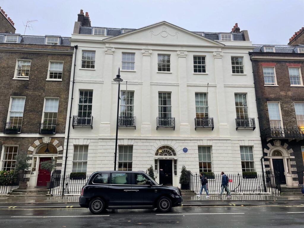 6 Bedford Square, NYU London.
